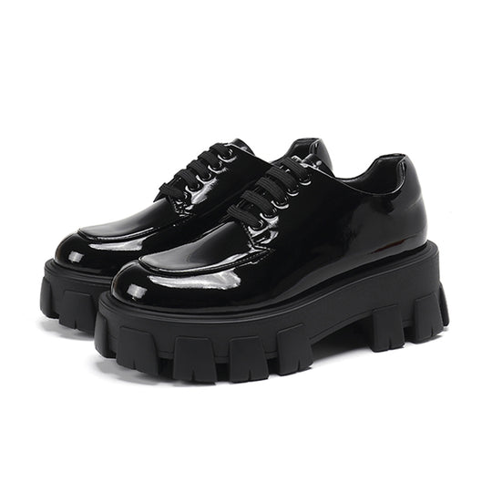 Sweet Cool Platform Shoes Autumn And Winter New Small Leather Shoes - The General Ecommerce Store