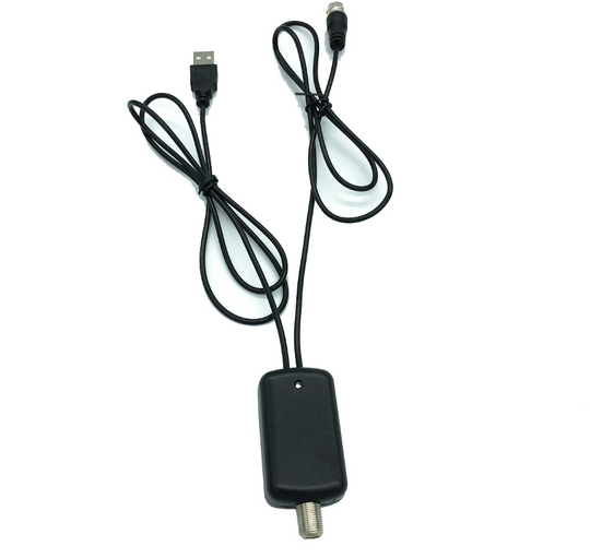 Low Noise Easy Installation HDTV TV Antenna Amplifier Signal Booster Antenna Adapter - The General Ecommerce Store