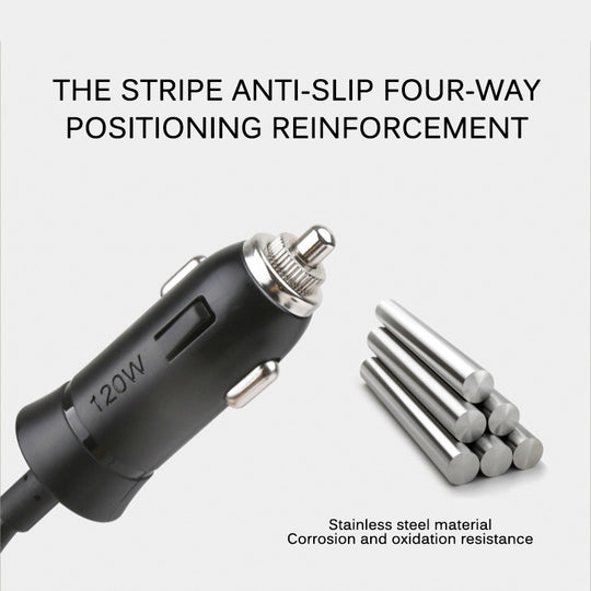 One To Three Car Cigarette Lighter With Display