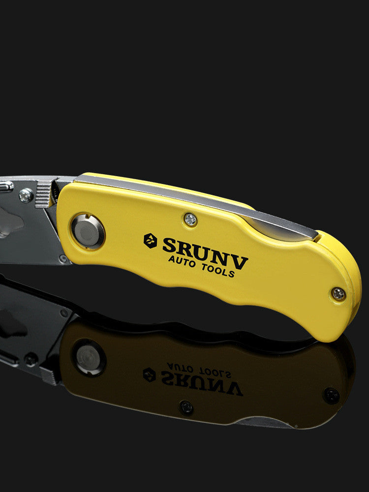 Imported Folding Utility Knife Stainless Steel