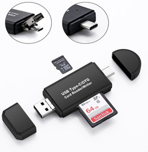 Smart Three-In-One Multi-Function Card Reader - The General Ecommerce Store