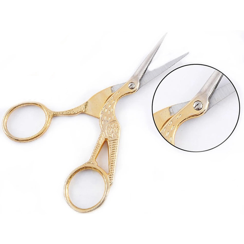 Crane type scissors