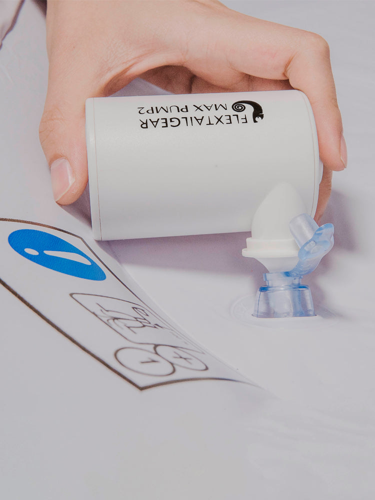 Empty compression bag electric air pump