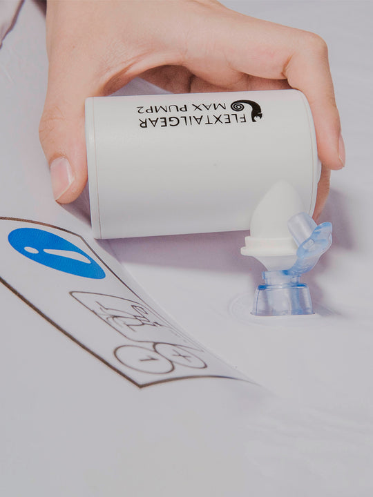 Empty compression bag electric air pump