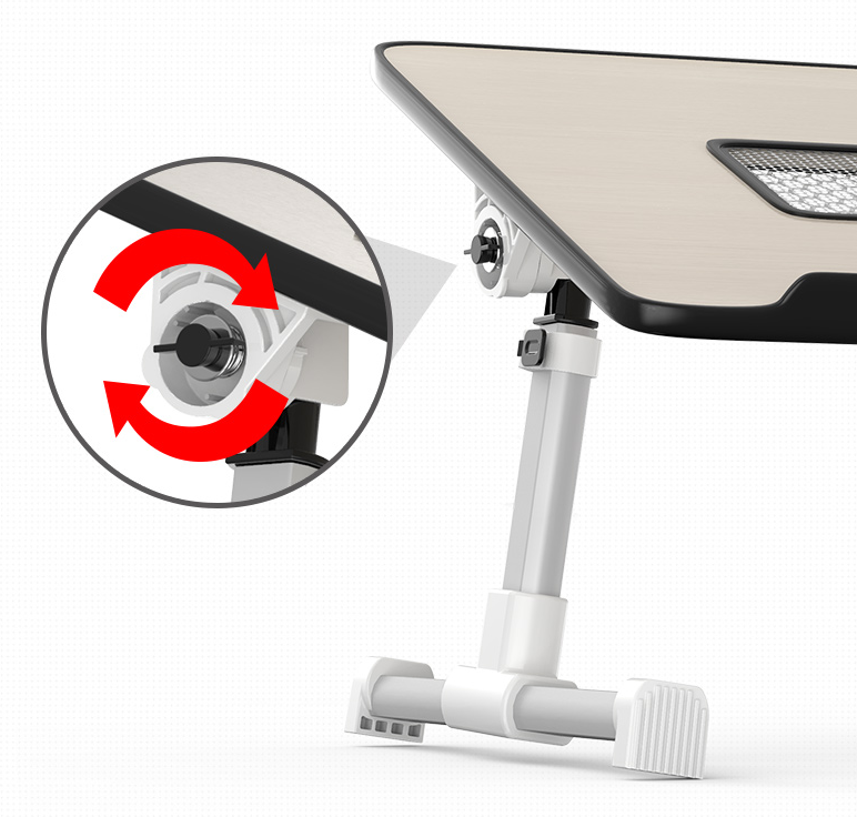 Adjustable Laptop Desk Stand Foldable Notebook Laptop Bed Table Can be Lifted Standing - The General Ecommerce Store