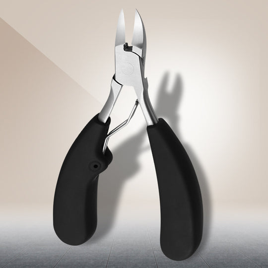 Double spring lancet clamp nail clipper
