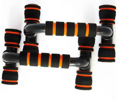 H I-shaped Push-up Stand Sponge Hand Grip ABS Fitness Chest Training Grip Bar Fitness Exercise Trainer - The General Ecommerce Store