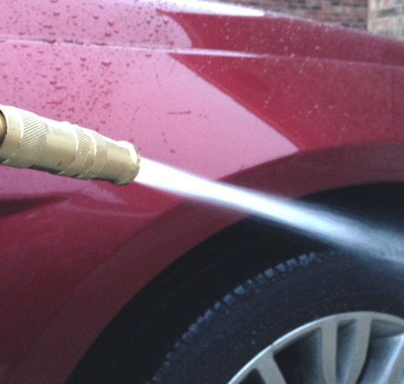 High Pressure Adjustable Brass Hose Nozzle