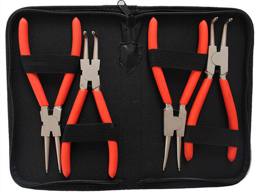 Spring Pliers With Both Internal And External Cards