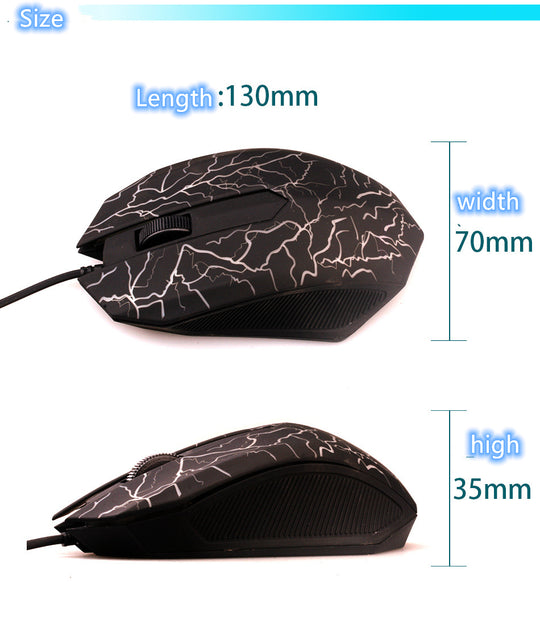 Internet Cafe Office Wired Mouse Computer Accessories - The General Ecommerce Store