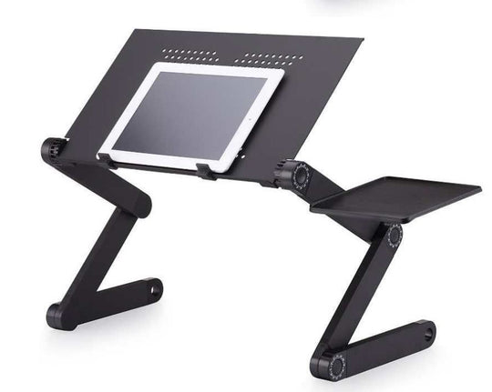 Folding Desk Retractable Adjustable Study Desk In Bed Aluminum Alloy Notebook Computer Bracket Lazy Desk - The General Ecommerce Store