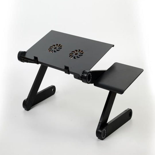 Folding Desk Retractable Adjustable Study Desk In Bed Aluminum Alloy Notebook Computer Bracket Lazy Desk - The General Ecommerce Store