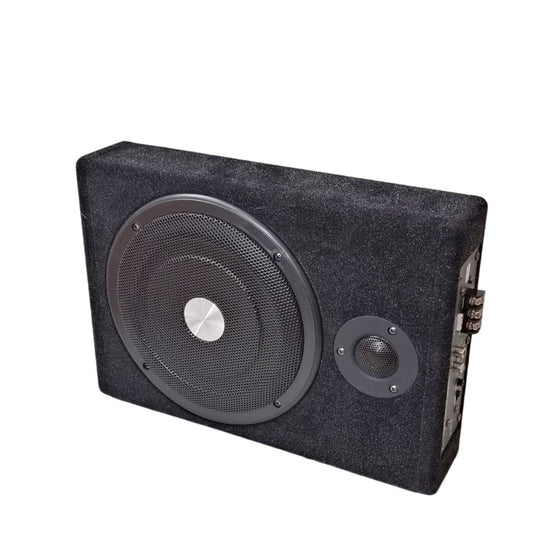 8 Inch Ultra-Thin Square Wooden Box High-Power 12V Car Subwoofer Car Audio Subwoofer
