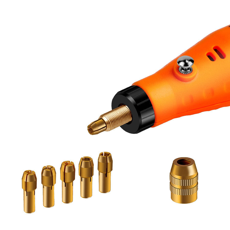 Hilda Mini Electric Grinder Micro Polishing Electric Grinder Carving Pen Crystal Agate Jade Jade 12v