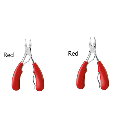 Double spring lancet clamp nail clipper