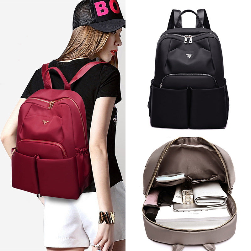Ladies Backpack Oxford Cloth Waterproof Large Capacity - The General Ecommerce Store