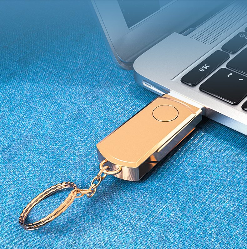 Compatible with Apple , Ultra-large capacity metal USB flash drive - The General Ecommerce Store