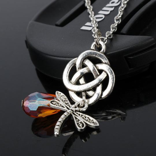 Irish Celtic knot necklace