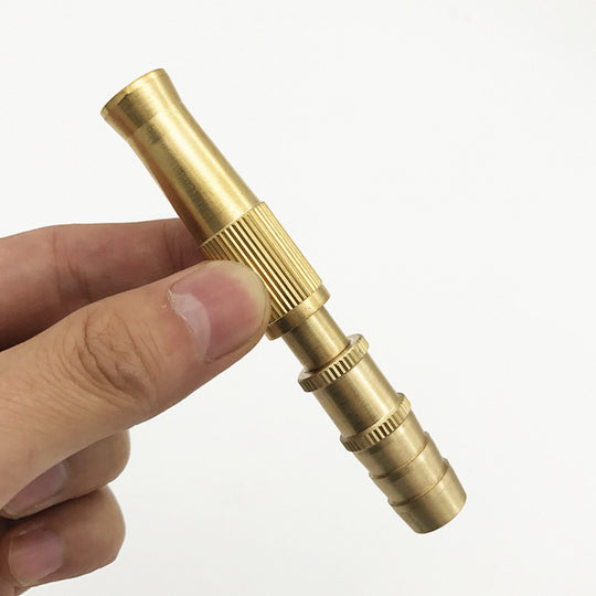 High Pressure Adjustable Brass Hose Nozzle