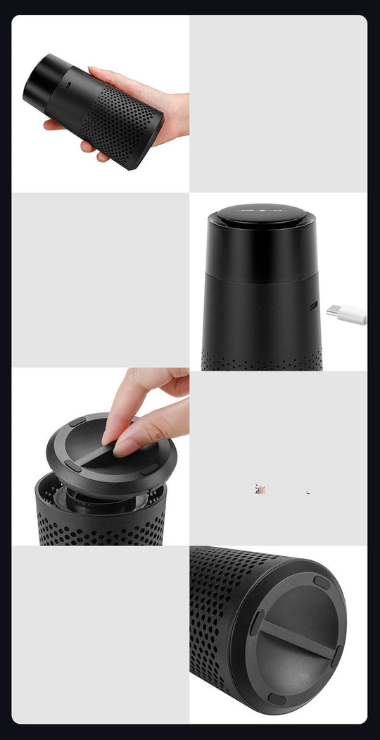 Negative Ion Air Purifier Small Mini Silent
