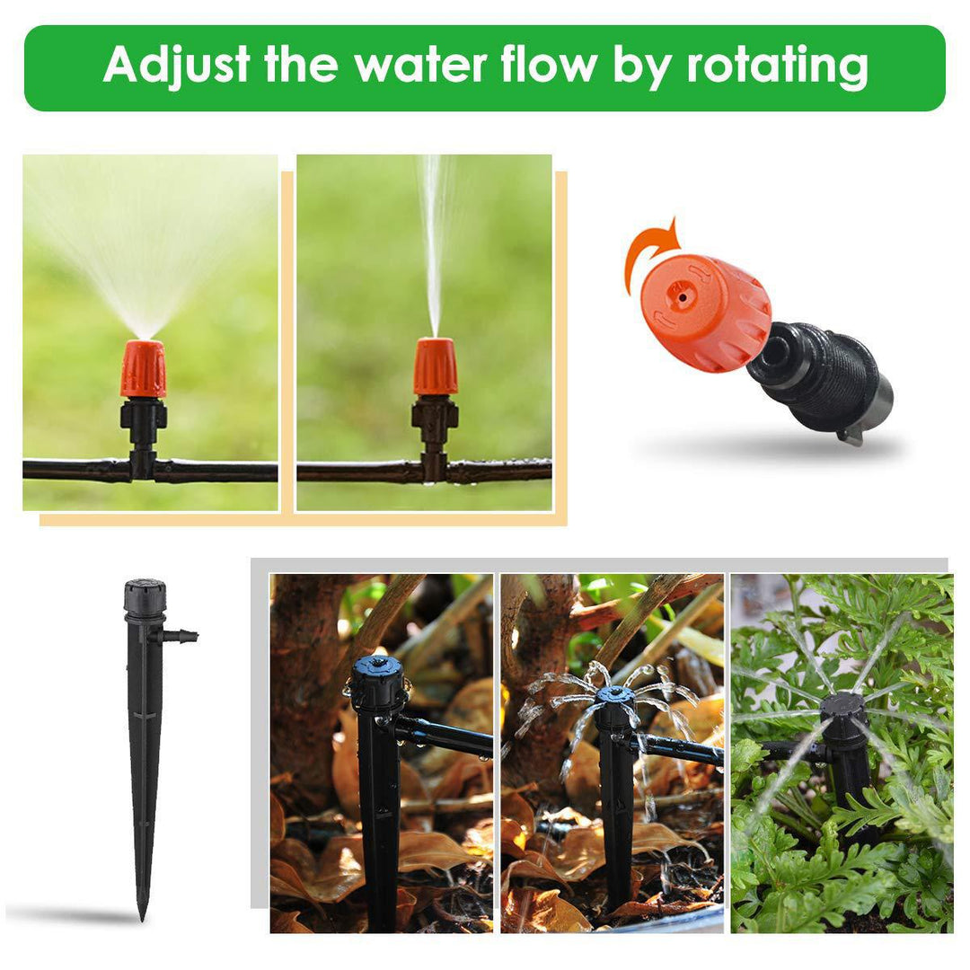 DIY Automatic Flower Drip Irrigation Set