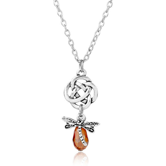 Irish Celtic knot necklace