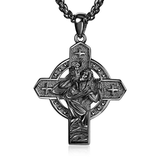 925 Silver St. Christopher Pendant - Protection for Life's Journeys