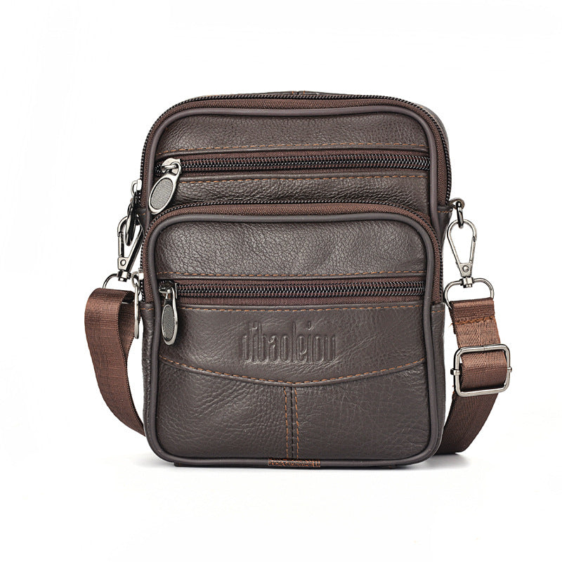 New Men's Waist Bag Multi-functional Shoulder Messenger Bag Can Wear Mobile Phone Belt Pouch