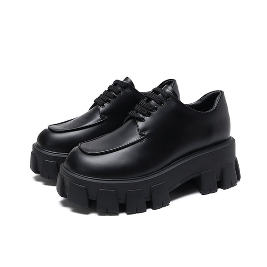 Sweet Cool Platform Shoes Autumn And Winter New Small Leather Shoes - The General Ecommerce Store