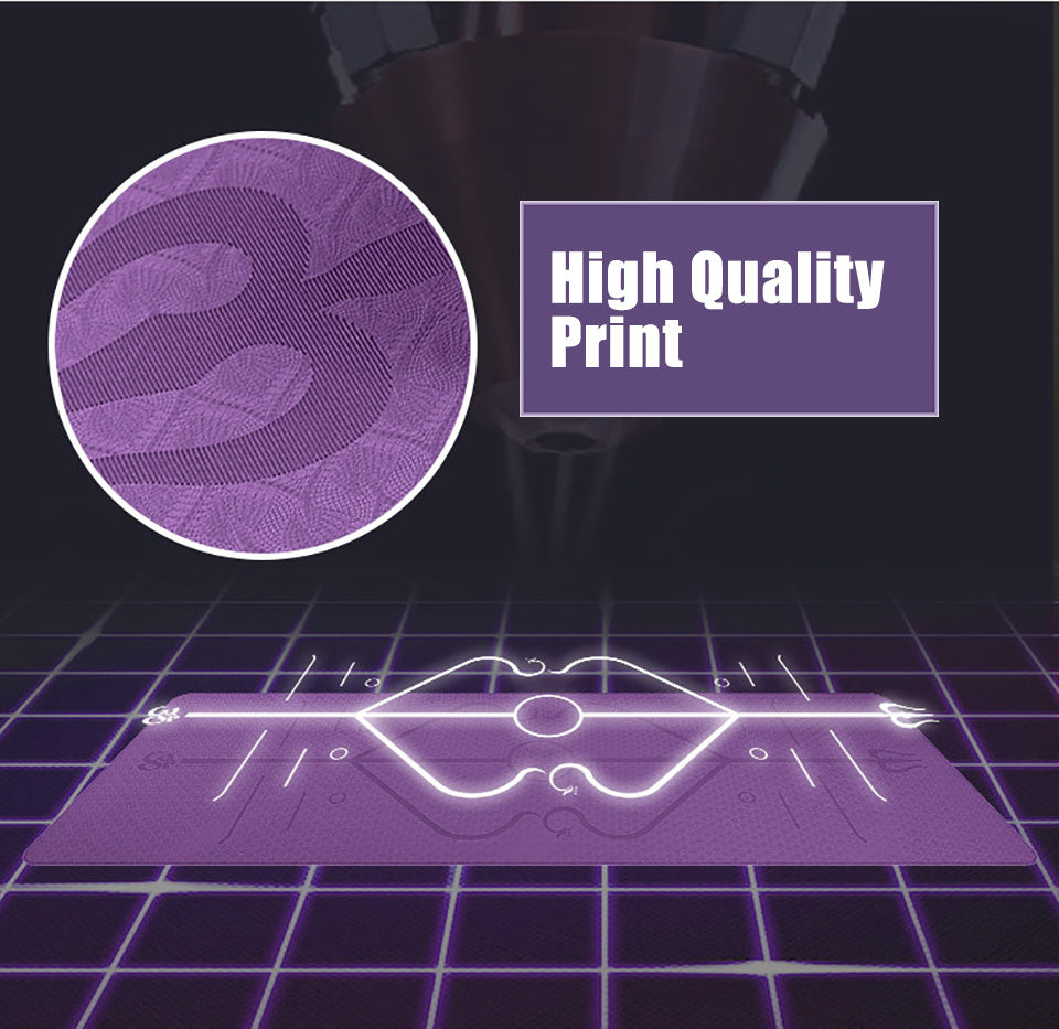 Non Slip TPE Yoga Mat Position Line Beginner - The General Ecommerce Store