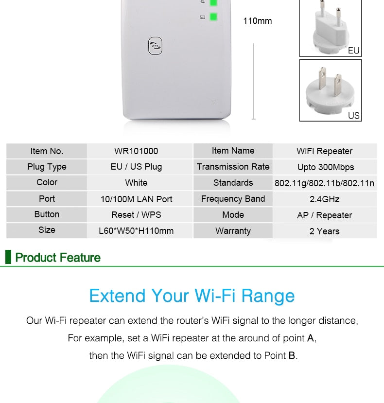Wifi Repeater - The General Ecommerce Store