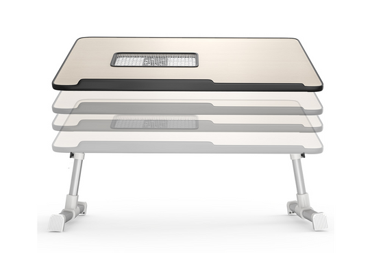 Adjustable Laptop Desk Stand Foldable Notebook Laptop Bed Table Can be Lifted Standing - The General Ecommerce Store