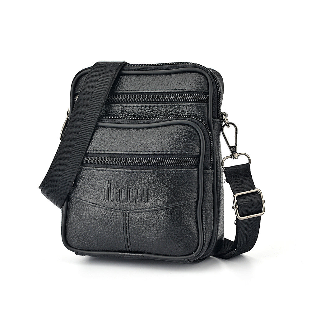 New Men's Waist Bag Multi-functional Shoulder Messenger Bag Can Wear Mobile Phone Belt Pouch