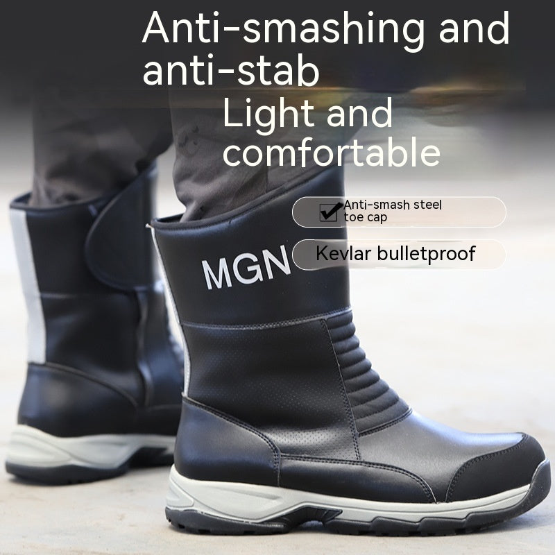 Plus Size Labor Protection Shoes Anti-smashing And Anti-stab Safety Shoes - The General Ecommerce Store