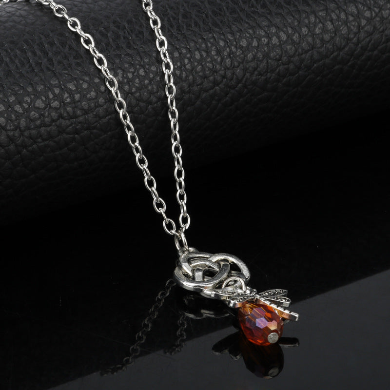 Irish Celtic knot necklace