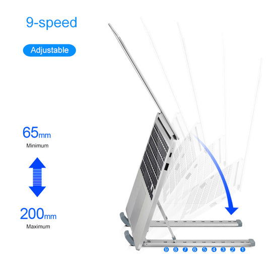 Folding Lifting Desktop Notebook Tablet Computer Stand - The General Ecommerce Store