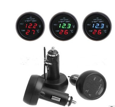 Digital voltmeter display