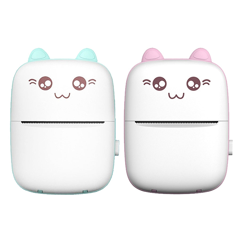 Mini Printer Portable Mini Bluetooth WiFi New Wrong Printer Mobile Phone Photo Title Note Hot Print Pocket Student Error Label Printer - The General Ecommerce Store