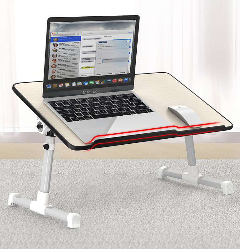 Adjustable Laptop Desk Stand Foldable Notebook Laptop Bed Table Can be Lifted Standing - The General Ecommerce Store