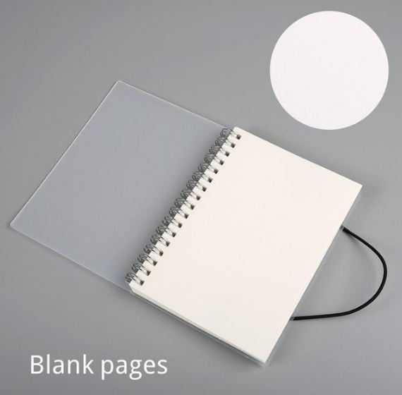 Plastic Cover Bound Spiral Coil Notebook - The General Ecommerce Store
