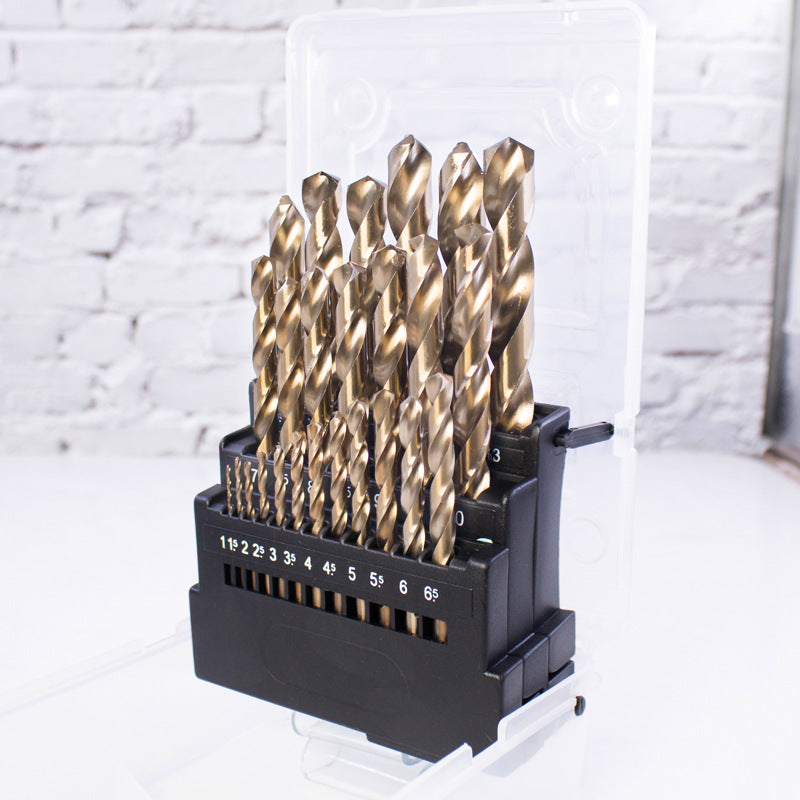 Genuine M35 Cobalt Containing Hardened Straight Shank Twist Drill