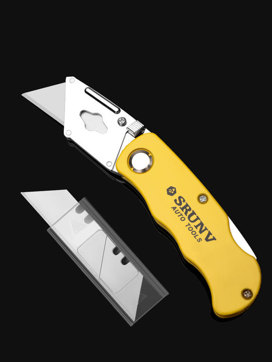 Imported Folding Utility Knife Stainless Steel