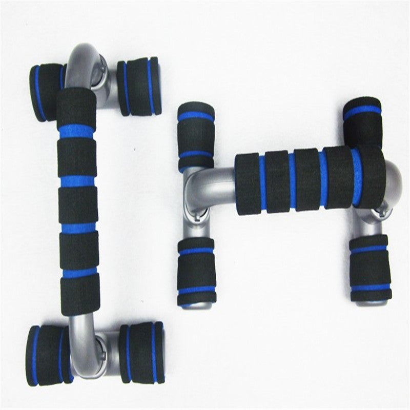 H I-shaped Push-up Stand Sponge Hand Grip ABS Fitness Chest Training Grip Bar Fitness Exercise Trainer - The General Ecommerce Store