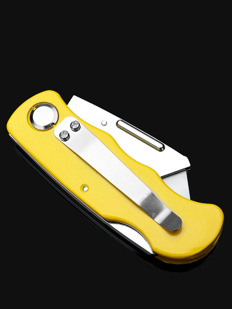 Imported Folding Utility Knife Stainless Steel