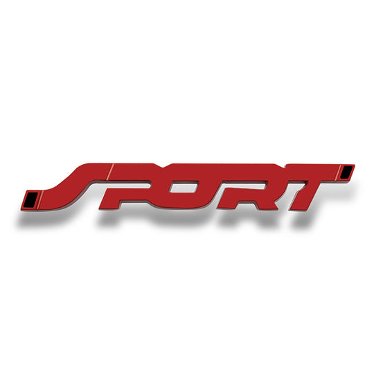 Metallic Personality SPORTS TURBO Decorative Car Logo
