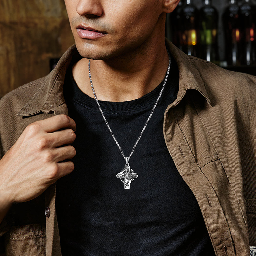925 Silver St. Christopher Pendant - Protection for Life's Journeys