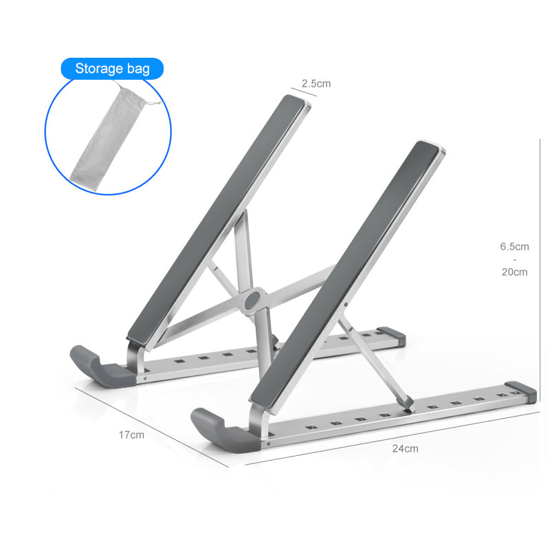 Folding Lifting Desktop Notebook Tablet Computer Stand - The General Ecommerce Store