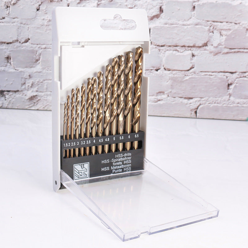 Genuine M35 Cobalt Containing Hardened Straight Shank Twist Drill