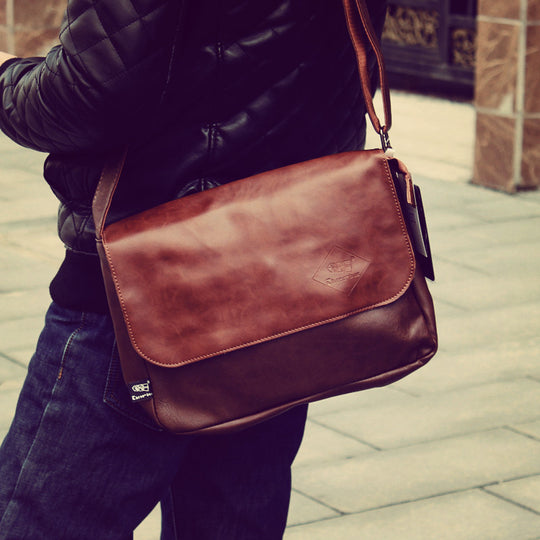 Men's Casual Crossbody Shoulder Bag Trendy Fashion