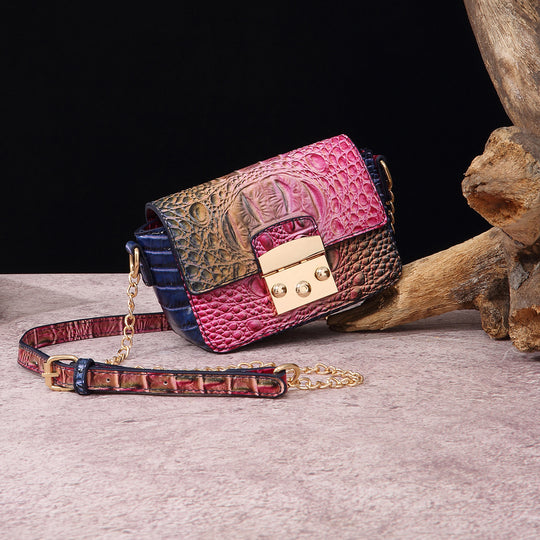 Crossbody One Shoulder Retro Women's Bag Multi-color - The General Ecommerce Store
